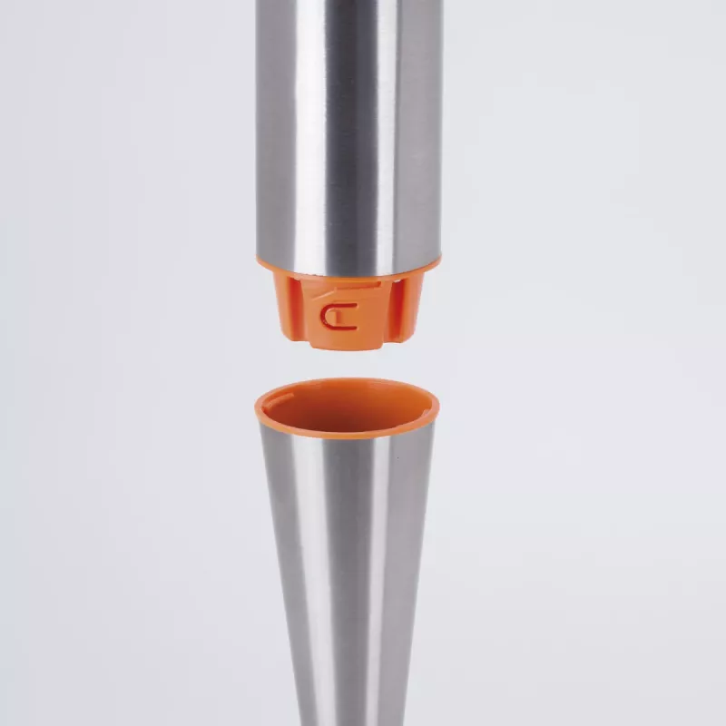 Batidora de brazo JATA BT176 negro naranja acero inoxidable