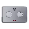 Calefactor eléctrico Steba KH 4 Interior Plata, Blanco 1800 W