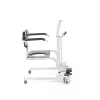 Silla de ruedas sanitaria MDH BMW02 — silla sanitaria ligera plegable para adultos, estructura portátil