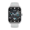 Smartwatch Colmi P86 plateado con Bluetooth y medidor de frecuencia cardíaca, carcasa plateada