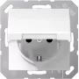 Caja empotrable JUNG AS 1520 KL WW — caja de instalación, Type F, blanca