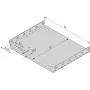 SCHROFF Placa de montaje para cubiertas - Placa de montaje 63TE 220T (34563019)
