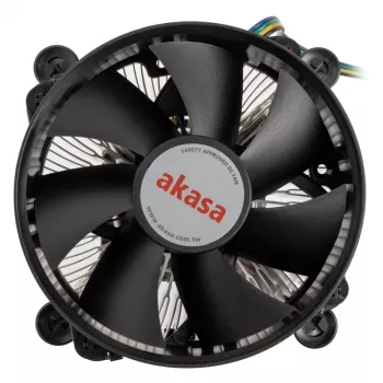 Disipador/radiador Akasa AK-CC6603EP01 9,5 cm aluminio negro