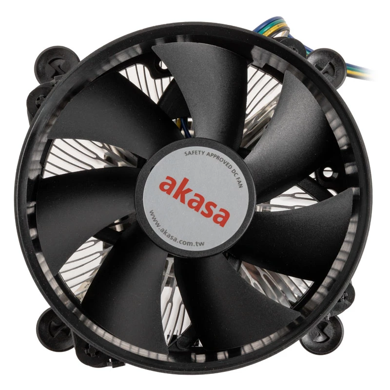 Disipador/radiador Akasa AK-CC6603EP01 9,5 cm aluminio negro