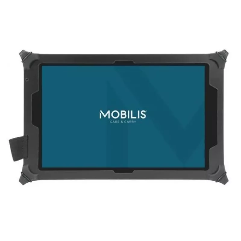 Funda Resist para Galaxy Tab Acti con correa elástica de mano negra