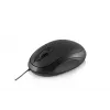 Logic Lm-11 - Ratón - óptico - con cable - USB - negro