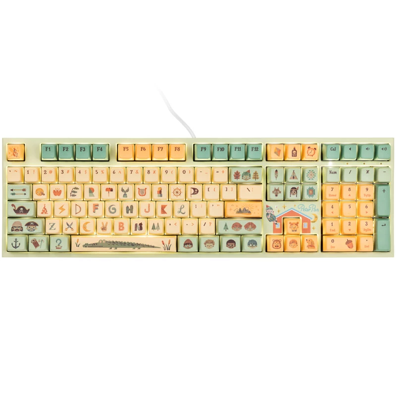 Teclado mecánico gaming Ducky One 2 Pro Varmilo V2 Iris — distribución US