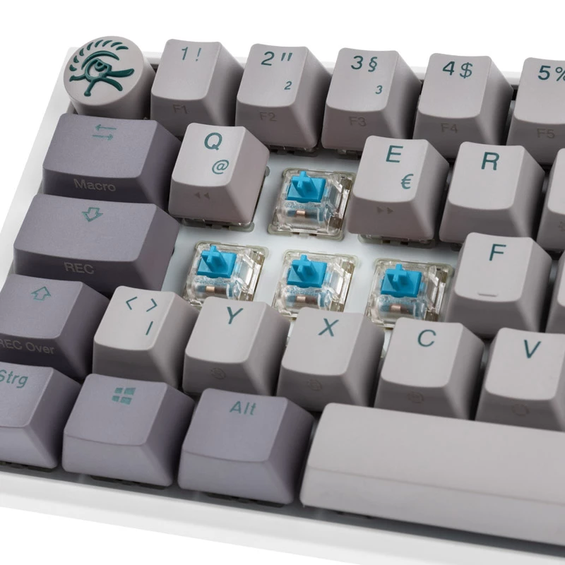 Teclado Ducky One 3 SF gaming USB QWERTZ alemán gris