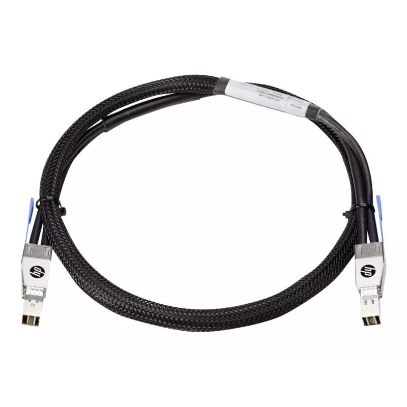 Hewlett Packard Enterprise HPE - Cable de apilamiento - 1,0 m - para HPE Aruba 2920-24G, 2920-24G-PoE+, 2920-48G, 2920-48G-PoE+, 2930M 24 (J9735A)