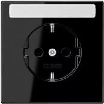 JUNG LS 1520 NA SW Toma de corriente tipo F Negra (LS1520NASW)