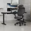 Silla gaming thunder x3 FLEX Pro Fabric gris — silla giratoria ergonómica, reposabrazos y reclinación ajustables