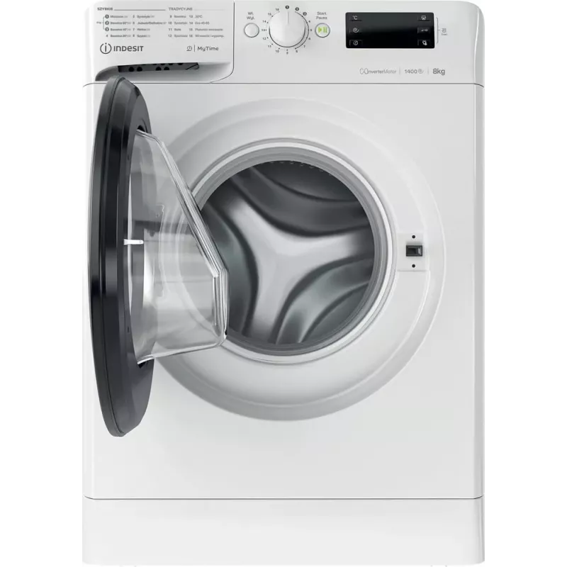 Lavadora INDESIT MTWE81495WBPL 8 kg, 1400 rpm, clase de eficiencia energética B