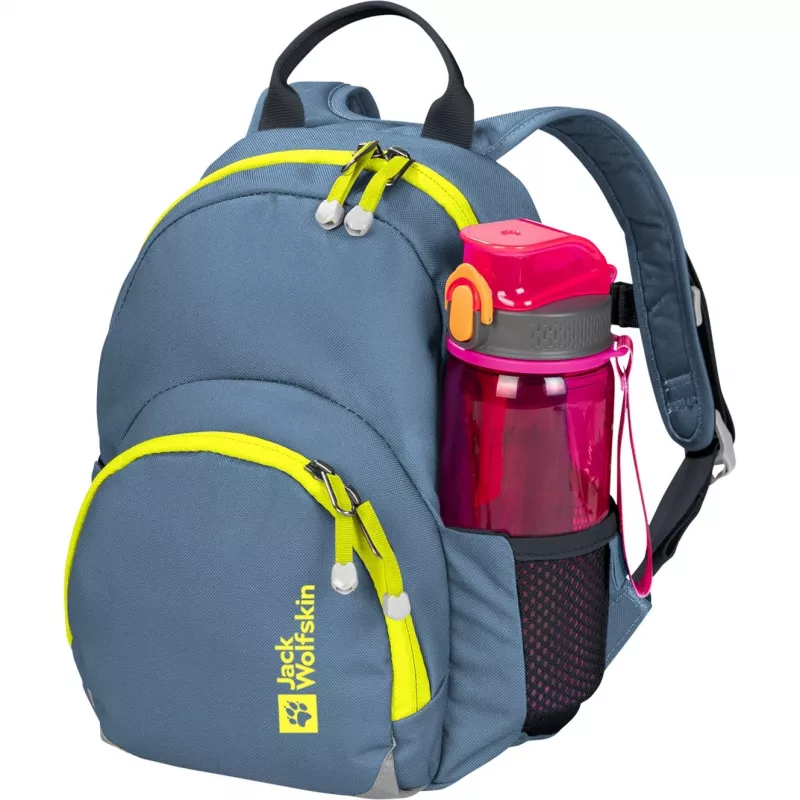 Mochila Jack Wolfskin Buttercup - azul/amarillo neón, 4,5 L