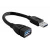 Cable USB DeLOCK 82776 0,15 m negro