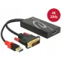 Cable DVI 24+1 + USB-A/DisplayPort 20p DeLOCK 62596