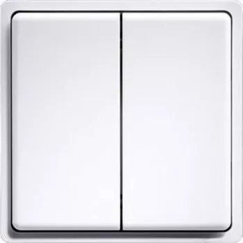 Pulsador inalámbrico mini Eltako FMT55/4-rw blanco (MPN 30000262)