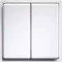 Pulsador inalámbrico mini Eltako FMT55/4-rw blanco (MPN 30000262)