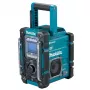 Radio portátil Makita DMR301 — DAB/DAB+/FM/AM, USB-A, 18V Li-Ion, resistente a salpicaduras