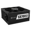 SilverStone SFX Series SX700-LPT - V1.1 - Fuente de alimentación (interna) - ATX12V 2.4/ EPS12V / SFX-L - 80 PLUS Platinum - AC 120/230 V - 700 Watt - PFC activo - Negra