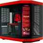 Caja de PC HYTE Y70 Touch Infinite Midi Tower, negro cereza
