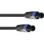 Cable de altavoz PSSO 30227933 4×2,5 mm, 20 m, negro