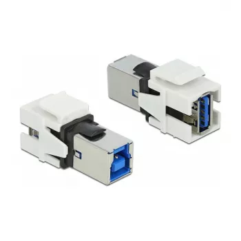 Módulo Keystone DeLOCK 86394 plano blanco USB A
