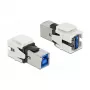 Módulo Keystone DeLOCK 86394 plano blanco USB A