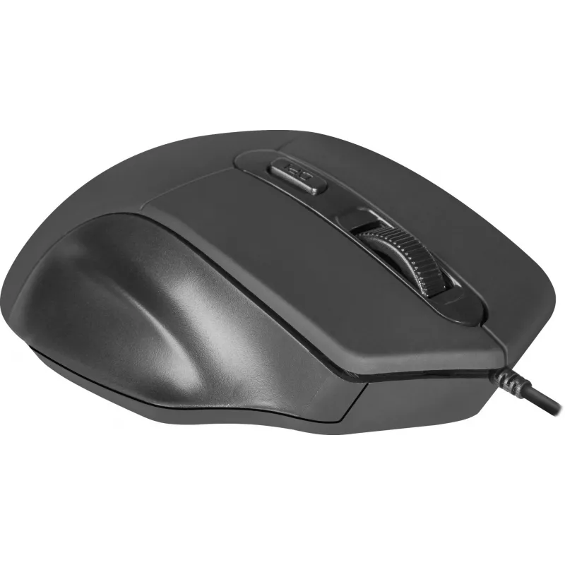 Ratón óptico Defender DATUM MB-347 negro 1600dpi 4P