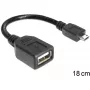 Cable USB Micro-USB B a USB A DELOCK 83293 0,18 m