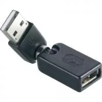 Adaptador USB 2.0 Renkforce 28833C15A — 1x conector A macho a 1x conector A hembra, contactos dorados