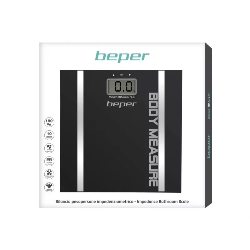 Báscula de baño electrónica Beper 40.808A