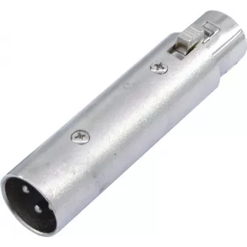 Adaptador XLR Omnitronic macho de 3 polos a hembra de 5 polos, modelo 30226575