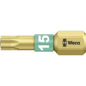 Punta de destornillador Torx Wera TX 15 × 25 mm - Wera 05066102001