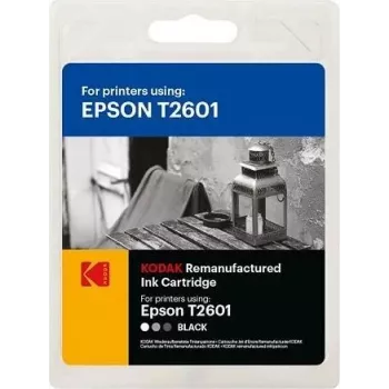 185E026001 KODAK EPS. XP610 TINTA BLK C13T26014012/T2601 220 páginas 10ml (185E026001)
