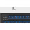 Teclado mecánico con cable de tamaño completo KeySonic KSK-8202ELU-T (DE) — USB, distribución alemana, negro