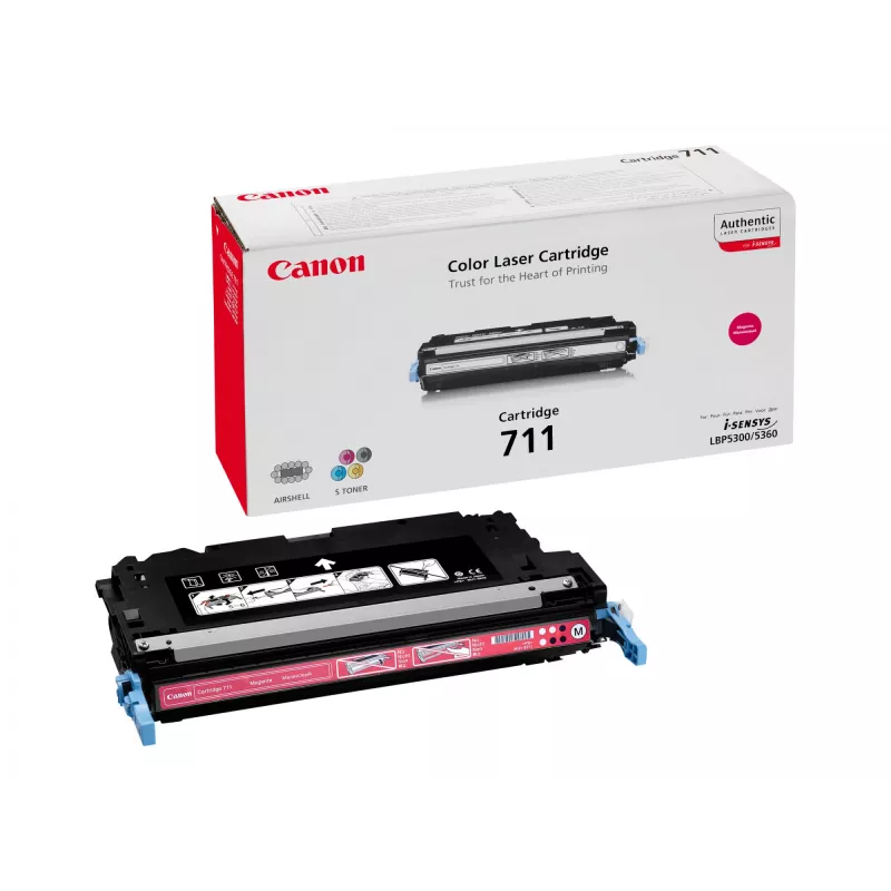Canon 711 cartucho de tóner (1658B002), magenta, 6000 páginas