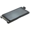 Parrilla de contacto Jata JEGR1245 — 2200 W, control giratorio, rectangular 655×255 mm, negro/plata