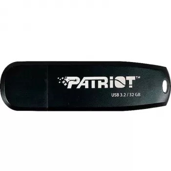 Memoria USB PATRIOT 32 GB USB Type-A 3.2 Gen 1 negra, 80 MB/s, llavero