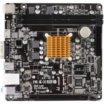 Biostar A68N-2100K - Placa base - Mini-ITX - AMD E1 6010 - USB 3.2 Gen 1 - Gigabit LAN - Gráficos integrados - HD Audio (8 canales)
