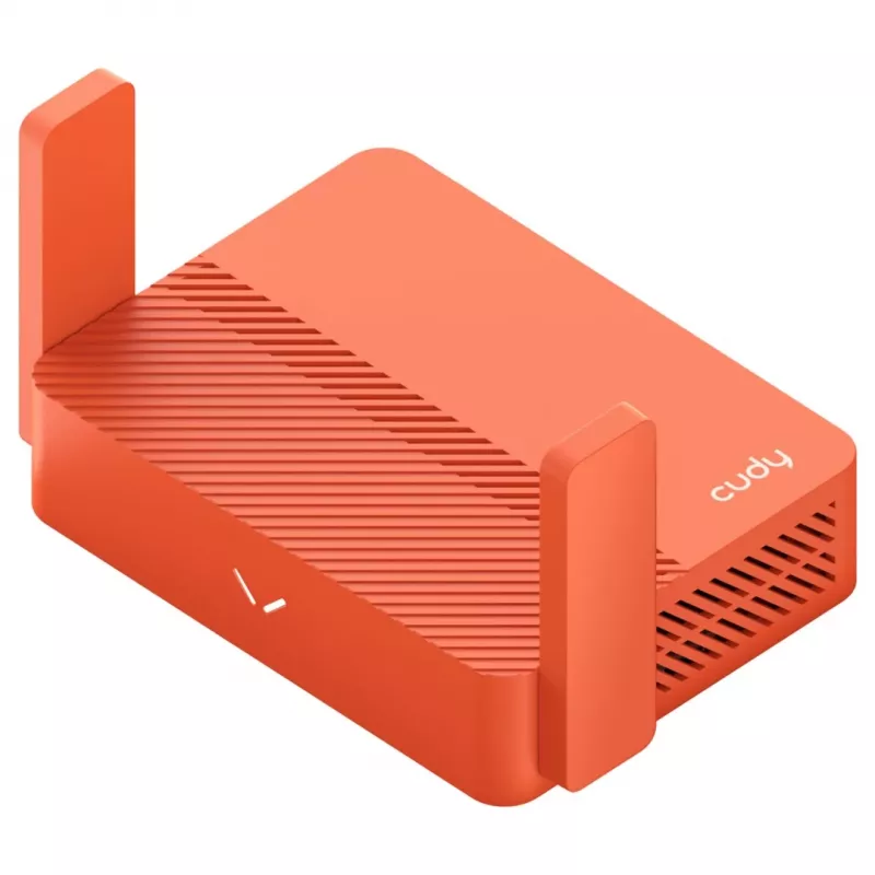 Router portátil Cudy AC1200 (TR1200) – Naranja, alimentación por red, 1x RJ-45 LAN/WAN, USB 2.0