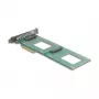DeLOCK 90151 Adaptador U.2 interno PCIe con indicadores LED