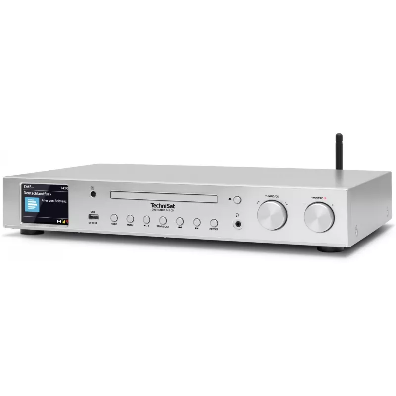 TechniSat Digitradio 143 CD radio, conectividad USB