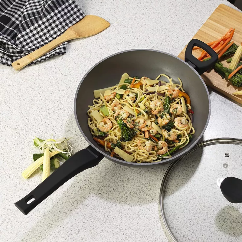 Wok Russell Hobbs RH01709EU 28 cm perlado, sartén antiadherente