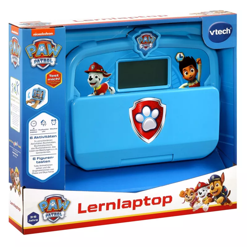PAW Patrol Portátil de aprendizaje, ordenador de aprendizaje azul