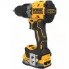 DeWALT DCD805E2T-QW taladro percutor a batería, 18 V, 2x POWERSTACK Li-Ion 1,7 Ah, 90 Nm, 2000 rpm, 34.000 golpes/min, portabrocas de apertura rápida, maletín T STAK, 1,34 kg, amarillo/negro