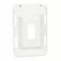 Soporte de pared Cambium PL-SNWLGNGB-WW para caja de empotrar simple, blanco
