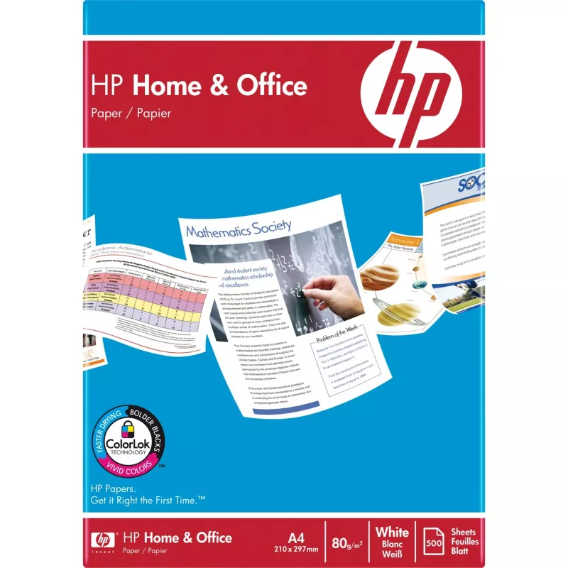 HP CHP150 Home&Office papel de impresión 500 hojas | para documentos A4 | 210 x 297 mm | 80 g/m²
