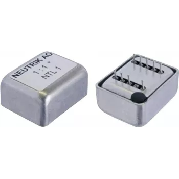 Transformador de audio Neutrik NTE10/2 50000 Ohm 1,2V