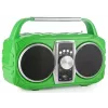 Radio despertador PRIME3 Prime3 APR71GR Neon — despertador con radio FM y pantalla LED