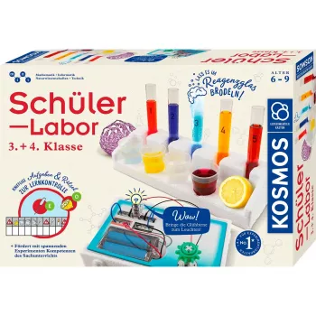 Kosmos Schülerlabor 3. + 4. Klasse, kit de experimentos, química, 8 año(s), multicolor